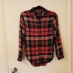 AE Plaid flannel shirt